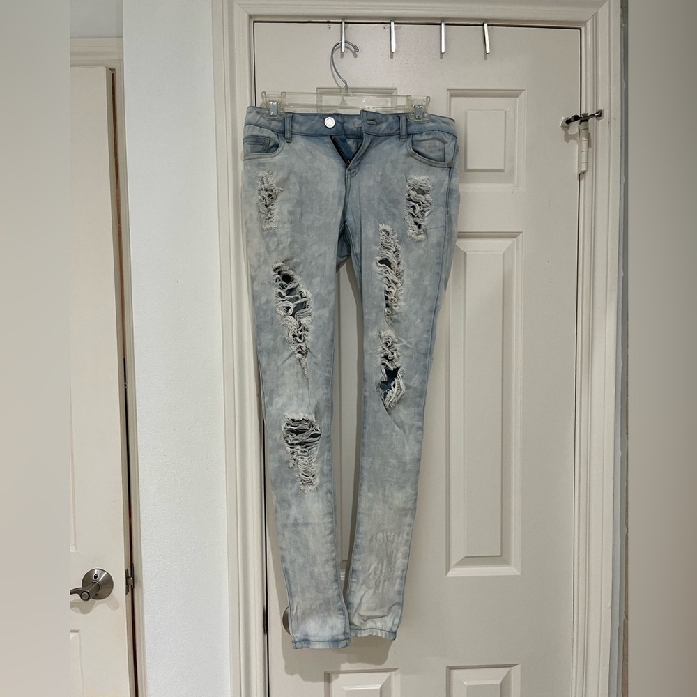 Refuge Ripped Washed Skinny Jeans size 0
